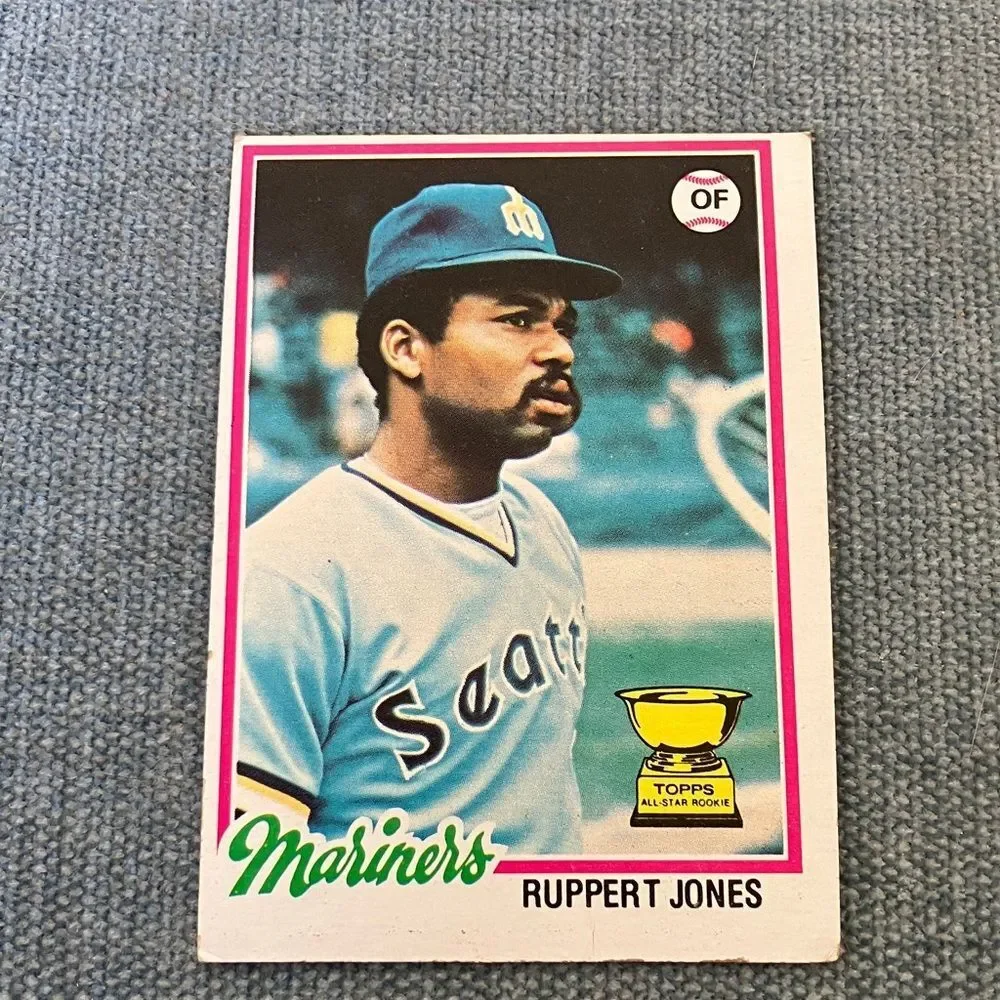 1978 Topps Seattle Mariners Baseball Card Trading Card